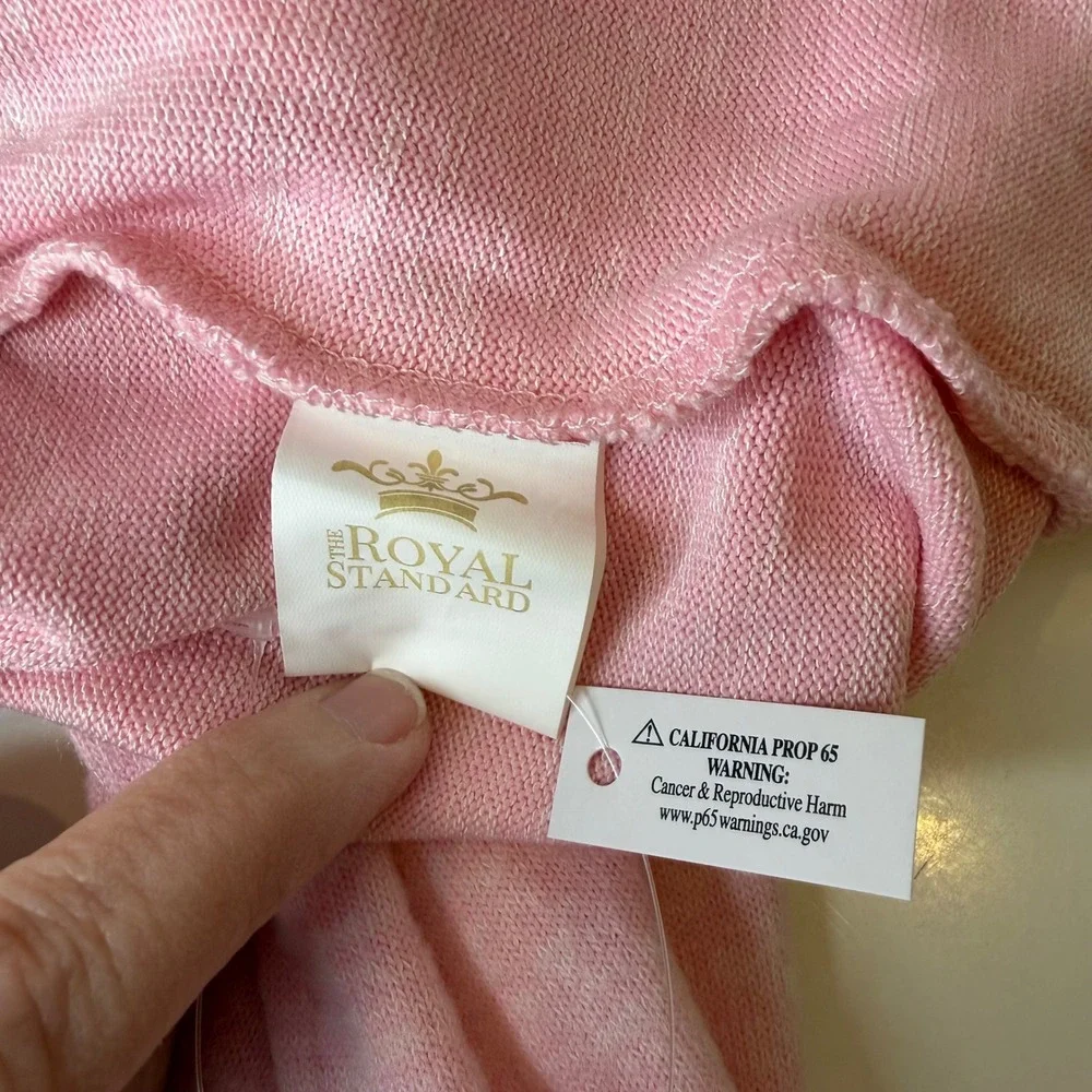 The Royal Standard Jogger Set Womens Pink Brushed Hacci Lounge Coquette XL